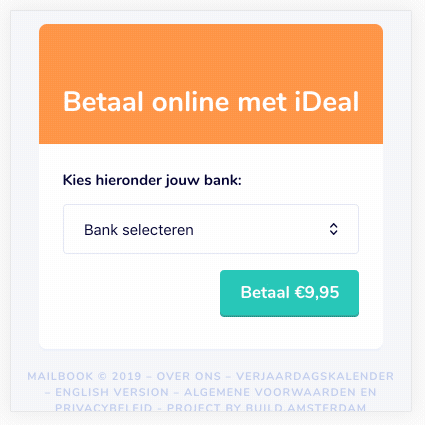 Bestel adresetiketten.